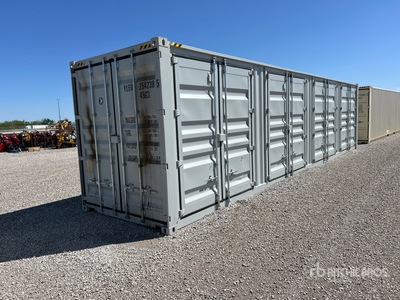 2026 40 ft High Cube Multi-Door Storage Container