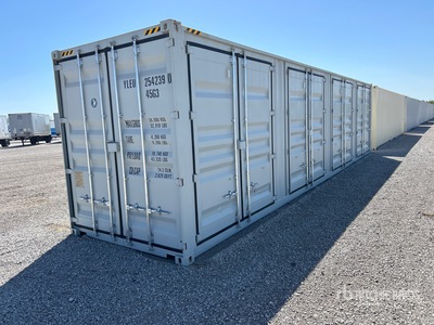 2026 40 ft High Cube Multi-Door Storage Container