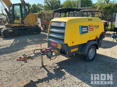 2022 (unverified) Atlas Copco XAS185 185 cfm Mobile Air Compressor