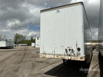 2014 Hyundai VI2530152-AJRS 53 ft x 102 in Sliding T/A Remorque fourgon