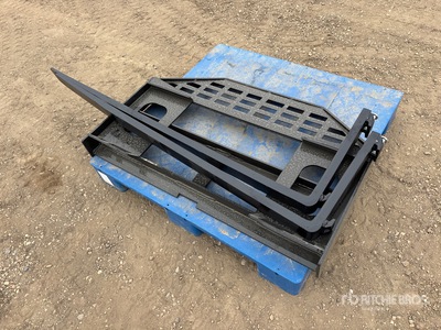 2026 GIYI GY-DHC 60 in Manual Skid Steer Forks (Unused)