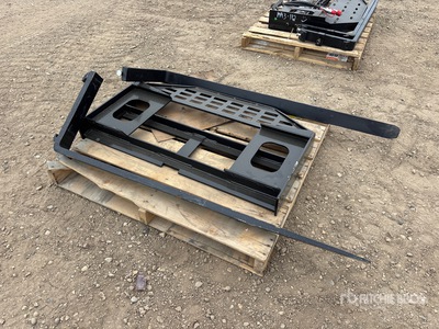 2026 GIYI GY-DHC 60 in Manual Skid Steer Forks (Unused)
