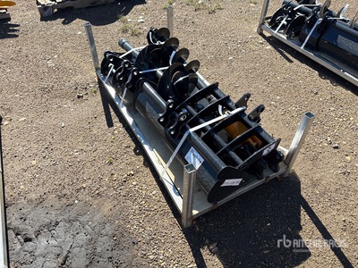 Quantity of (8) 2026 VICSEC VCA-8 Mini Excavator Attachments (Unused)