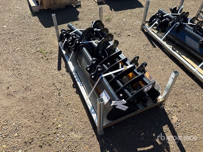 Quantity of (8) 2026 VICSEC VCA-8 Mini Excavator Attachments (Unused)