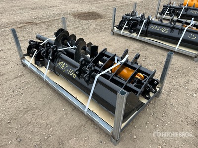Quantity of (8) 2026 VICSEC VCA-8 Mini Excavator Attachments (Unused)
