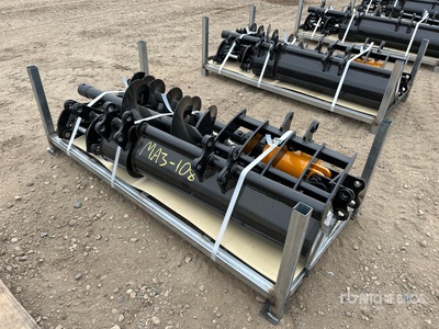 Quantity of (8) 2026 VICSEC VCA-8 Mini Excavator Attachments (Unused)
