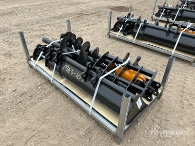 Quantity of (8) 2026 VICSEC VCA-8 Mini Excavator Attachments (Unused)