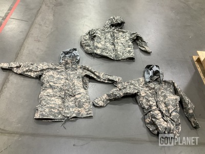 (7) Cold Weather Parkas, (4) Wet Weather Jackets & Assorted Items