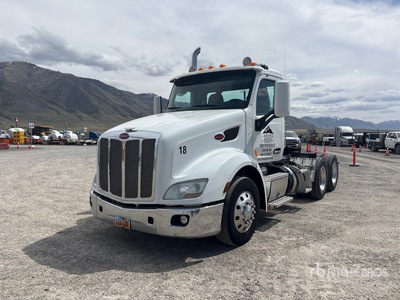 2015 Peterbilt 579 6x4 T/A Day Cab Truck Tractor