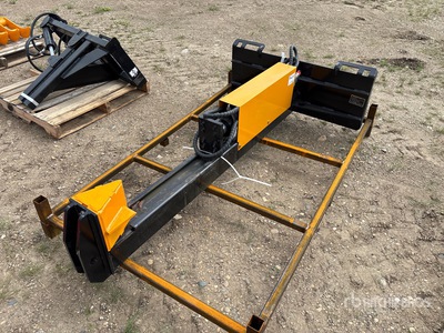 2026 GIYI GY-HLS82 25 in Skid Steer Log Splitter (Unused)