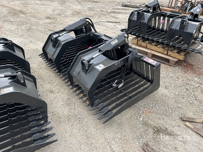 Stout 82 in Rock Skid Steer Grapple (Unused)