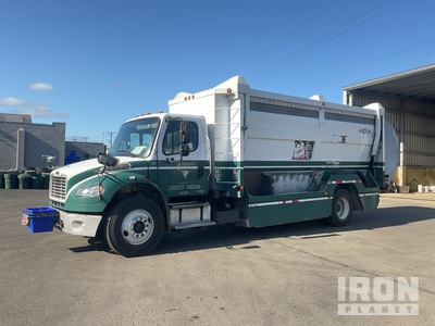 2007 Freightliner M2 106 4x2 Side Loader Waste Collection Truck