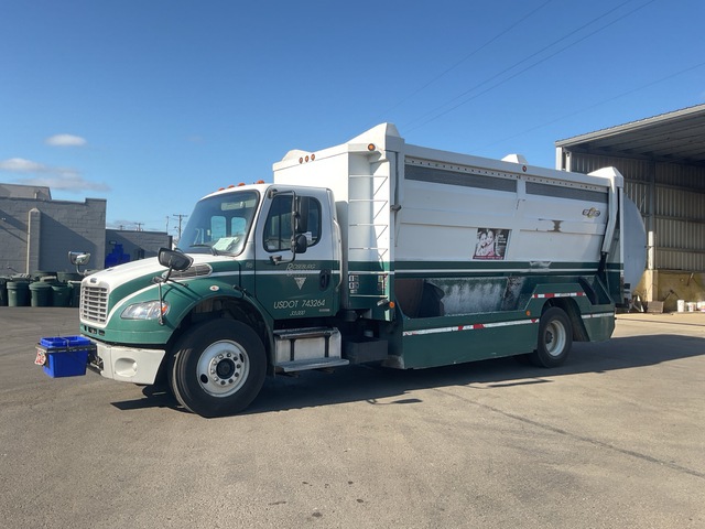 2008 Freightliner M2 106 4x2 Side Loader Waste Collection Truck