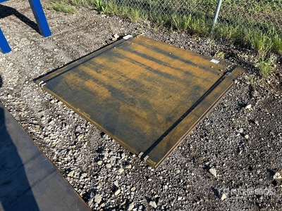 Quantity of (2) 2025 Kit Containers 0 ft 70 in x 0 ft 73 in (0.75 in Thick) Steel Stahlplatten