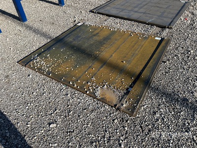 Quantity of (2) 2025 Kit Containers 0 ft 72 in x 0 ft 80 in (0.75 in Thick) Steel Stahlplatten