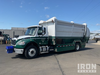 2018 Freightliner M2 106 4x2 Side Loader Waste Collection Truck