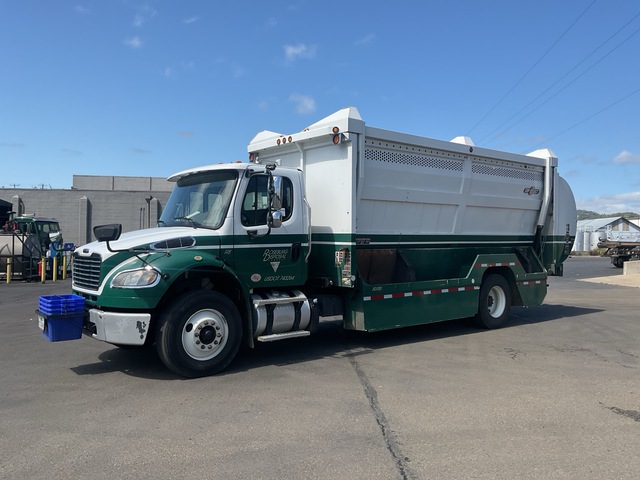 2018 Freightliner M2 106 4x2 Side Loader Waste Collection Truck