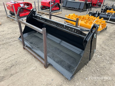 2026 GIYI GY-KH72F 71 in Q/C Multi-Purpose Skid Steer Bucket (Unused)
