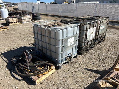 Quantity of Used Oil Storage Tanks and Pump
