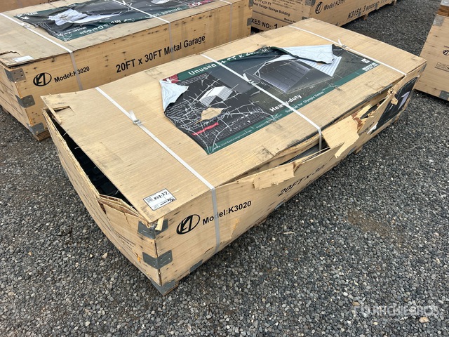 2026 KJ K3020 20 ft x 30 ft Enclosed Carport (Unused)