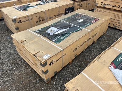 2026 KJ K3020 20 ft x 30 ft Enclosed Carport (Unused)