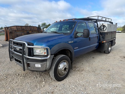 2007 Ford F-550 4x4 Crew Cab Utility Truck
