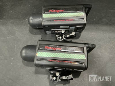 (2) Photogenic PowerLight 2500DR Monolights