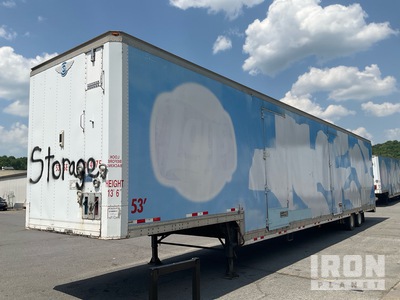 2008 Kentucky 53 ft T/A Remolque de furgoneta