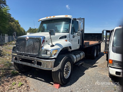 2007 International 7500 6x4 Flatbed Truck (Inoperable)