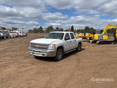2013 Chevrolet Silverado 1500 4x4 Crew Cab Pickup