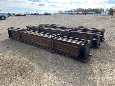 Quantity of (3) 3 in x 15 ft Drill Rod Racks