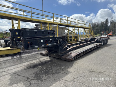 1999 Aspen 65 ton Tri/A Removable Gooseneck Lowboy Trailer