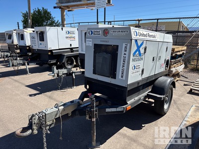 2017 (unverified) Wacker G25 T4F 25 kW Mobile Generator Set