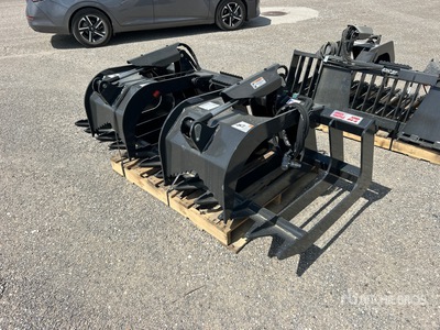 Stout XHD84-6 84 in Skeleton Skid Steer Grapple (Unused)