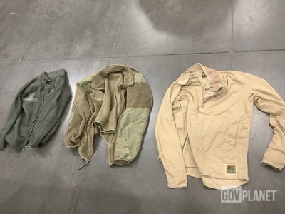 (39) Cold Weather Jackets, (29) Cold Weather Shirts & Assorted Items