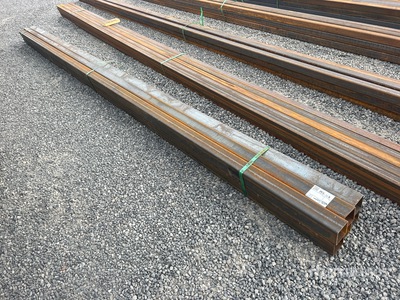 Quantity of (6) 2025 Kit Containers 3 in x 4 in Rectangle Tubing معدات بناء متنوعة