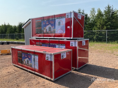 2026 HIlls Industrial 804024 40 ft x 80 ft x 24 ft Storage Building (Unused)
