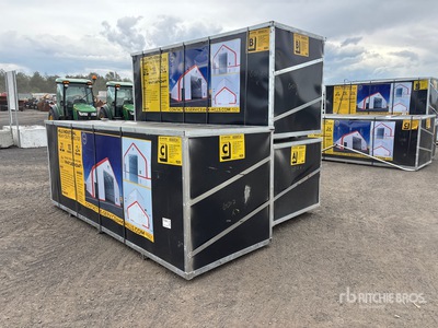 2026 HIlls Industrial 804024 40 ft x 80 ft x 24 ft Storage Building (Unused)