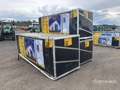2026 HIlls Industrial 804024 40 ft x 80 ft x 24 ft Storage Building (Unused)