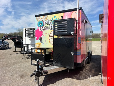 2025 16 ft T/A Food Concession Trailer