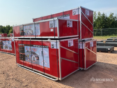 2026 HIlls Industrial 805026 50 ft x 80 ft x 26 ft Storage Building (Unused)