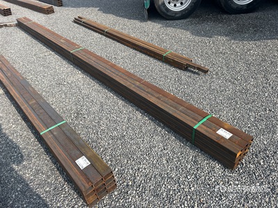 Quantity of (12) 2025 Kit Containers 2 in x 3 in Rectangle Tubing معدات بناء متنوعة