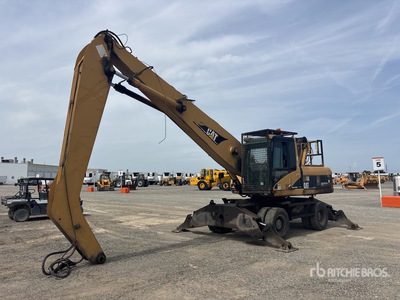 2004 Cat 322CMH Manipuladora de material con ruedas