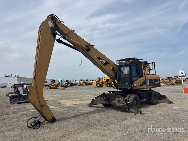 2004 Cat 322CMH Wheel Material Handler