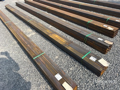 Quantity of (12) 2025 Kit Containers 2 in x 3 in Rectangle Tubing معدات بناء متنوعة