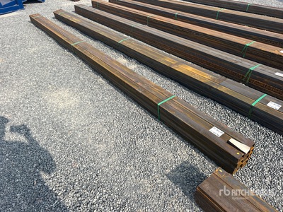 Quantity of (12) 2025 Kit Containers 2 in x 3 in Rectangle Tubing معدات بناء متنوعة