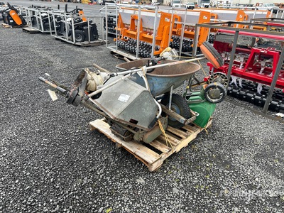 String Trimmers, Wheel Barrow, Fertilizer Spreader, Reel Mower