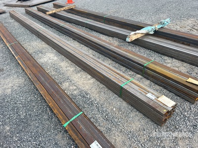 Quantity of (12) 2025 Kit Containers 2 in x 3 in Rectangle Tubing معدات بناء متنوعة