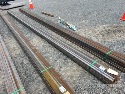 Quantity of (12) 2025 Kit Containers 2 in x 3 in Rectangle Tubing معدات بناء متنوعة