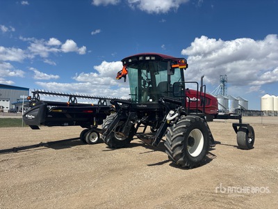 2015 MacDon M155 35 ft Swather Windrower